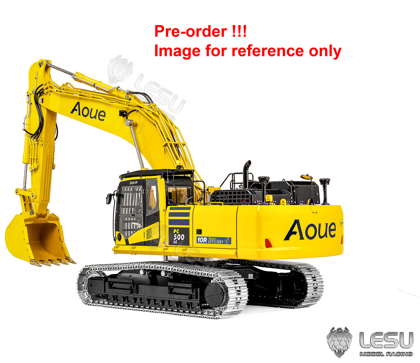 New Pre-Order Deposit LESU PC500 1/14 Hydraulic RC Excavator with 7 Ways Valves 360 Degree Rotation for Construction Vehicle Enthusiast