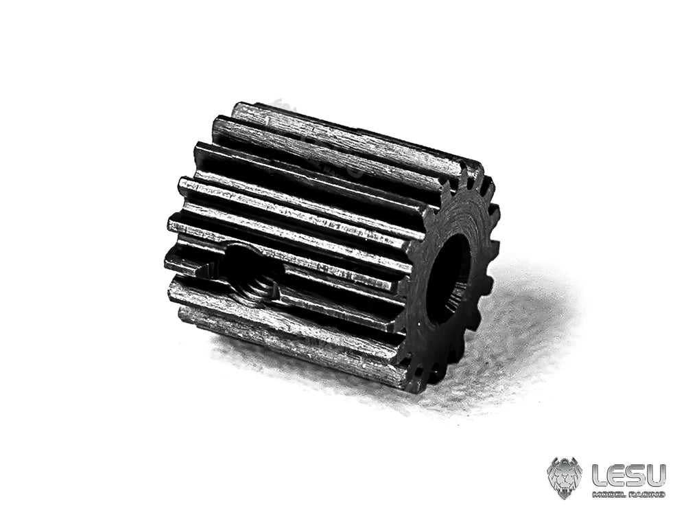 17T Metal Motor Gear for 1/14 DIY RC Tractor Truck Dump LESU F-5016-A F-5016-B F-5011 F-5017 F-5010 F-5023-1-14 RA-D0013 Gearbox