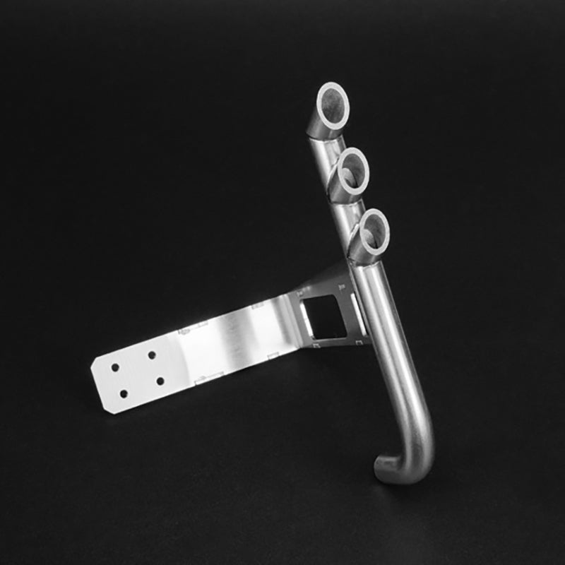 LESU 1/14 Scale RC Model Metal Tee Exhaust Pipe Suitable for TAMITA 1850 Truck Car DIY Tractor Radio Controlled Vehicle Model Part