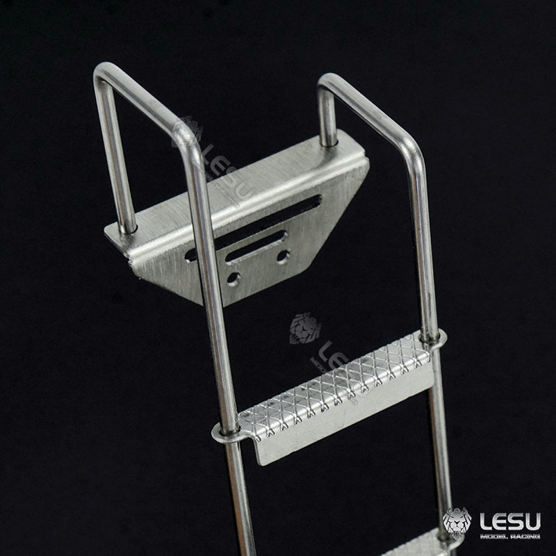 LESU DIY Metal Upgraded Part Ladder Pedal for RC 8*8 Car Hydraulic Radio Controlled Dumper RC Truck Tractor Model Accessory