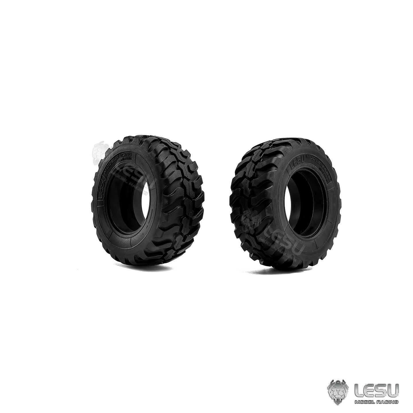 88MM Plastic Wheel Tire for LESU Aoue WA100M-8 4X4 1/14 Remote Control Hydraulic Loader DIY RC Construction Car Model