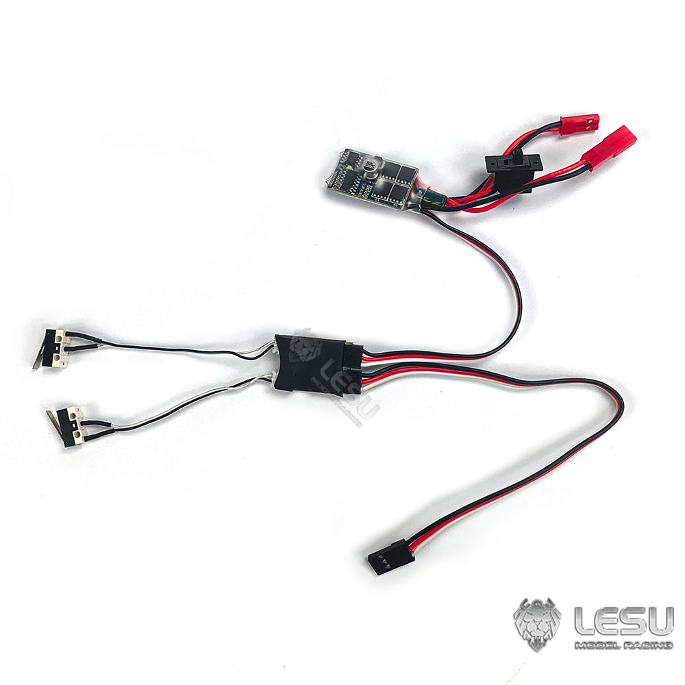 LESU Brushed ESC Limiter Suitable for 1/14 RC Hydraulic Truck Electric Radio Controlled Construction DIY Cars Vehicle Model Parts