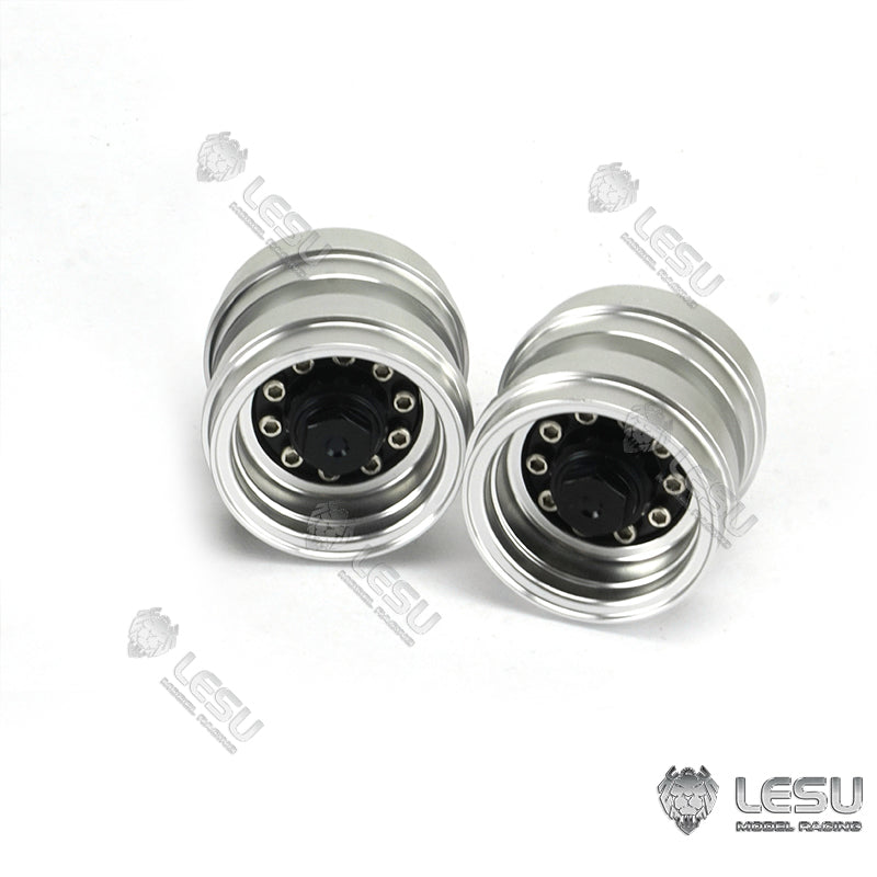 LESU Replacements Accessories Spare Sets for 1/14 Remote Controlled Trailer Tractor Truck DIY Model Wheels Lights