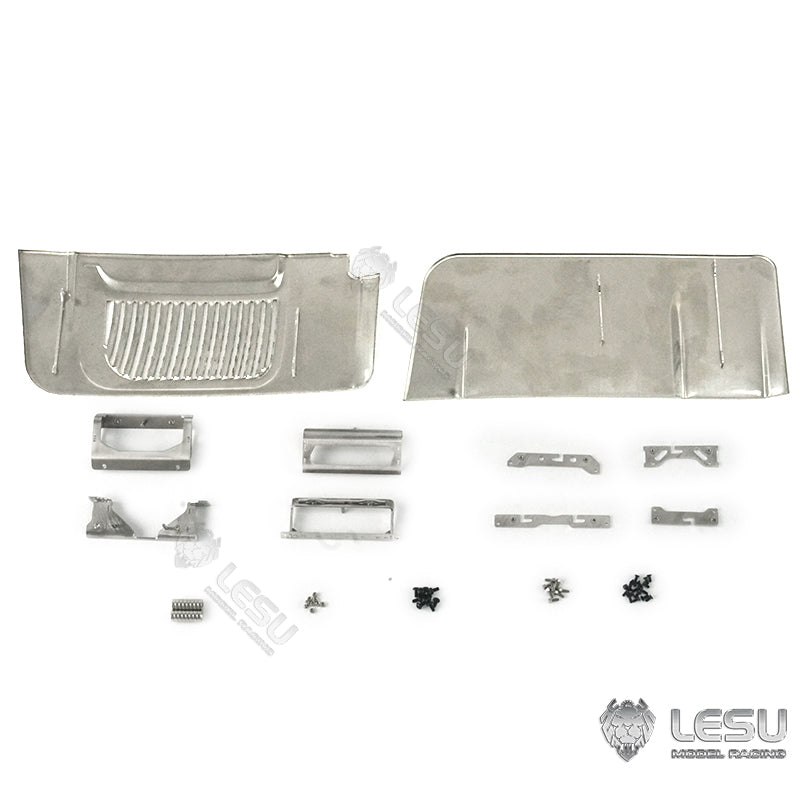 LESU Spotlights Frame Front Bumper Suitable for 1/14 Scale RC Tractor Truck 1851 Radio Control Cars DIY Model Upgrade Part