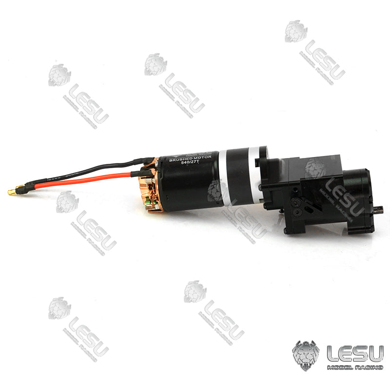 1/14 LESU RC Vehicle Upgrade Accessory 5:1 Planetary Reducer Transmission Planet Gear Motor for Dump Truck Model DIY