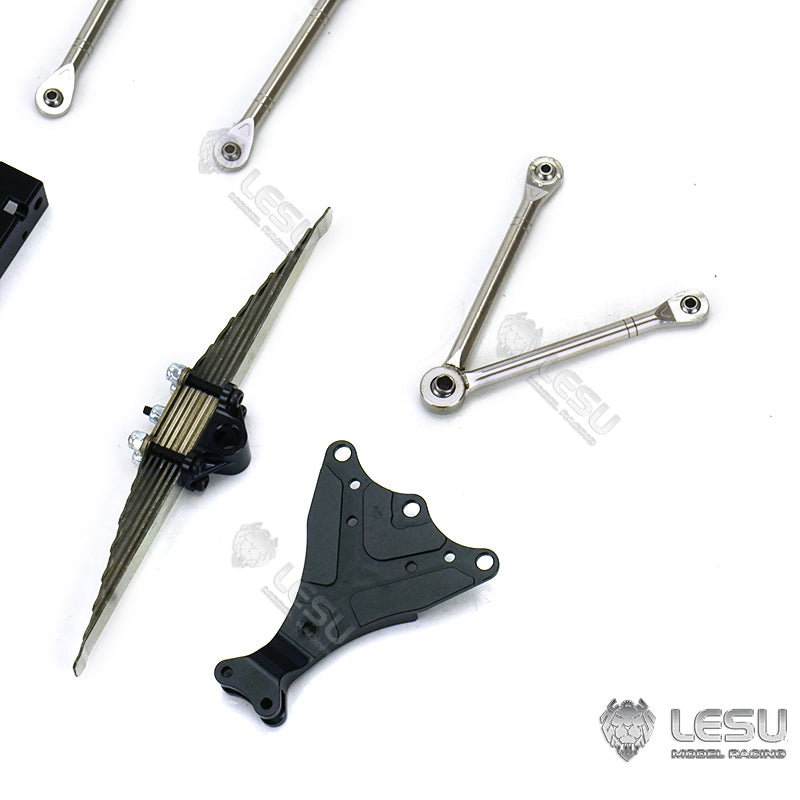 LESU X-8002-A Metal Rear Suspension Set for 1/14 Scale Remote Controlled Truck Axles DIY Model Accessories Spare Parts