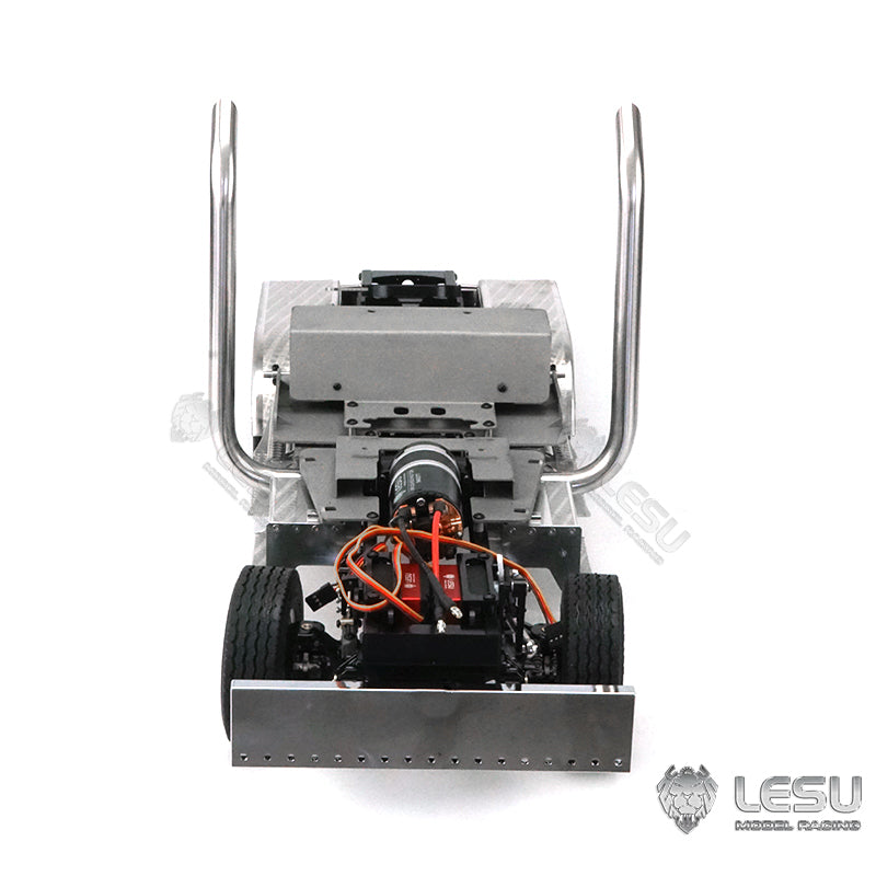 LESU 1/14 Scale Metal 6*6 Chassis for Remote Controlled Tractor Truck Motor Servo DIY Model W/O Battery Charger ESC