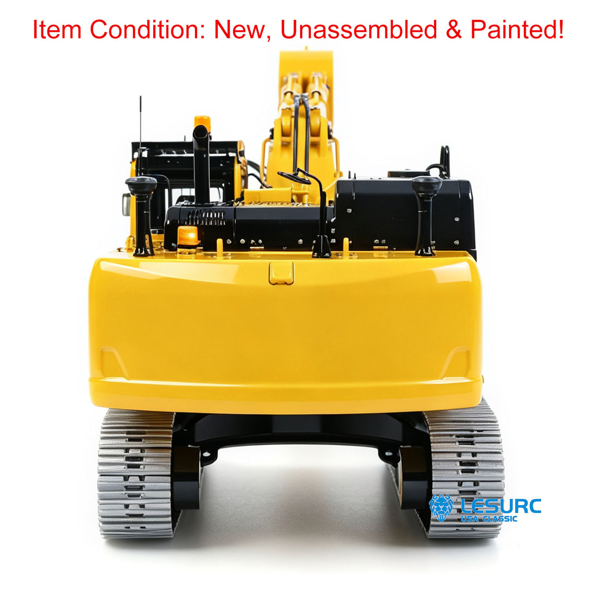 LESU PC500 1/14 Metal Hydraulic RC Crawler Excavator B0020 Remote Control Rock Arm Digger KIT Model with Brushless Motor ESC Light 3CH Valve