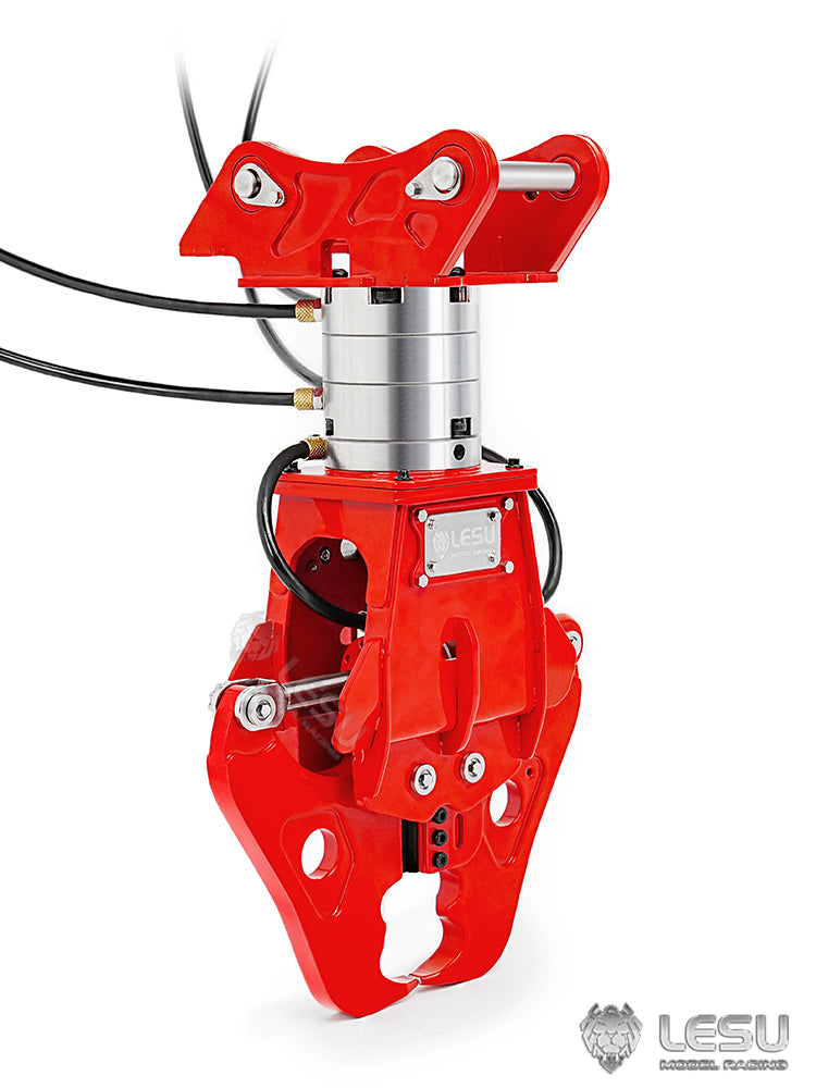 Metal Hydraulic Clamp Shear 270 Degree Rotatable for LESU 1/14 RC Hydraulic Excavator Remote Control Digger Vehicle Model Parts