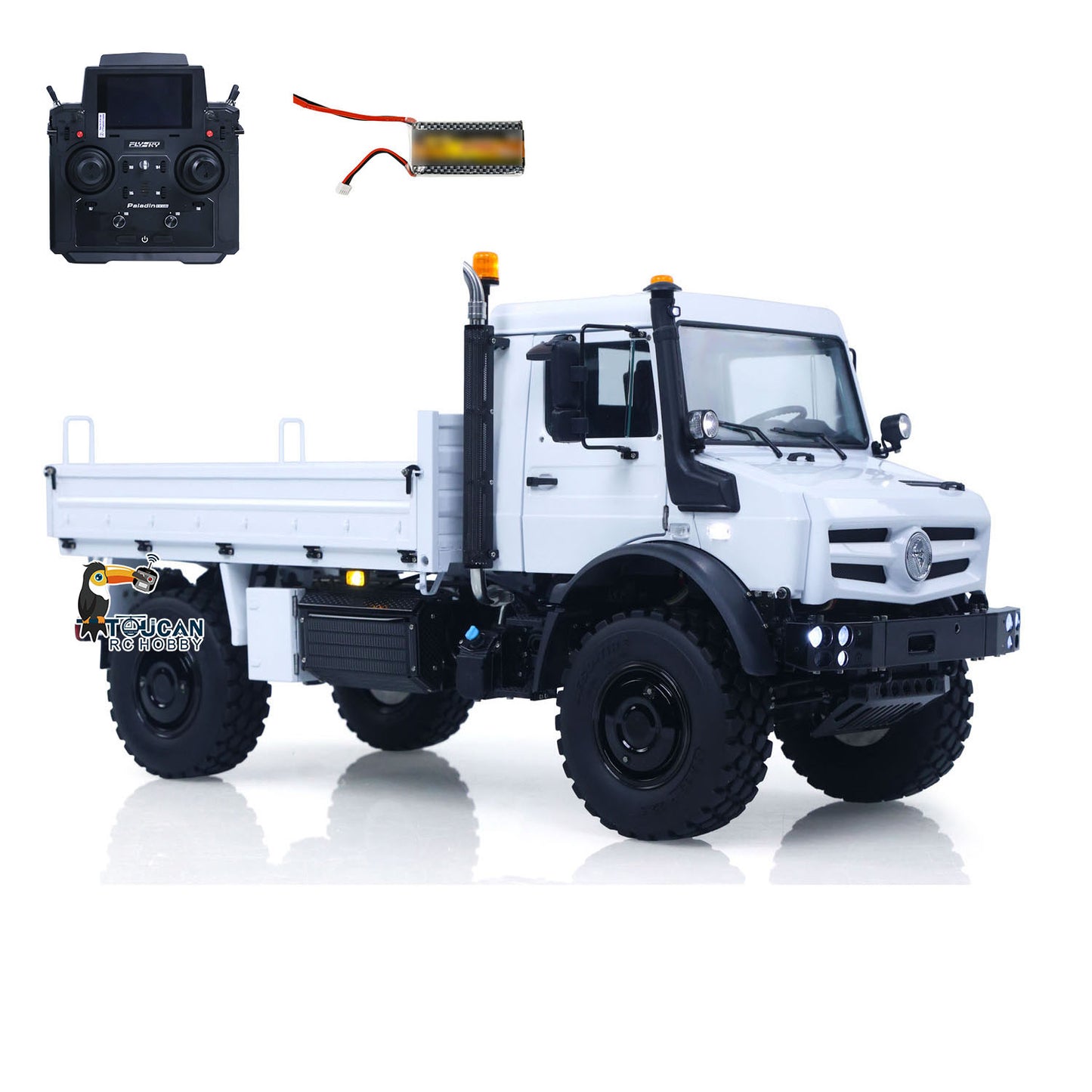 LESU U4023 4X4 1/14 RC Off Road Vehicle Metal ATV Light Truck MT44023 Model Light Sound Wheel Reduction Axle Lock Radio Battery