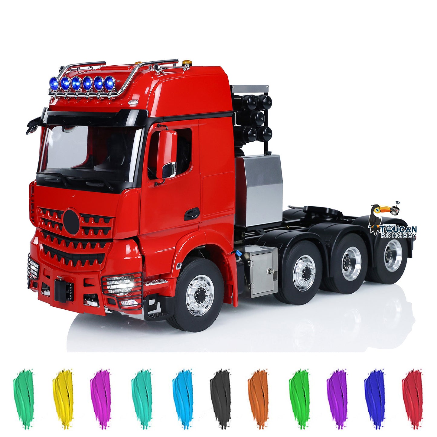LESU 1/14 Metal RC Highline Tractor Truck Model 3363 1851 Radio Control Heavy-duty Metal Chassis W/ Light & Sound Systems ESC