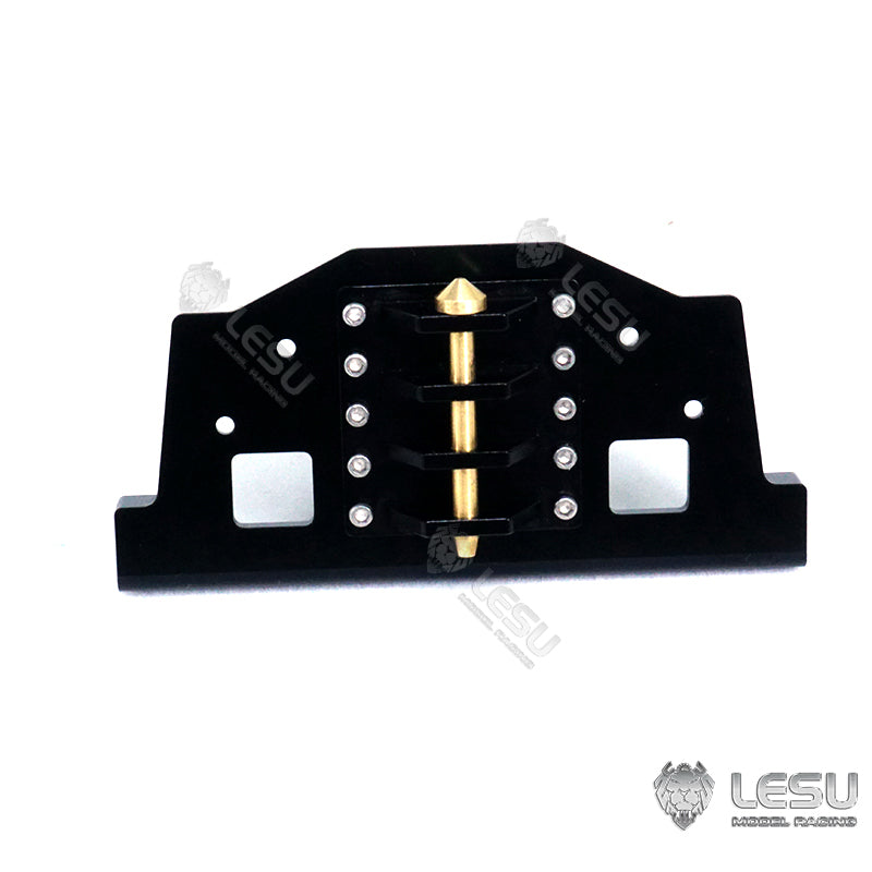 LESU 1/14 Scale Wheel Trims Metal Front Hook Protective Cover for RC Tractor Truck Radio Controlled Vehicle DIY Spare Part