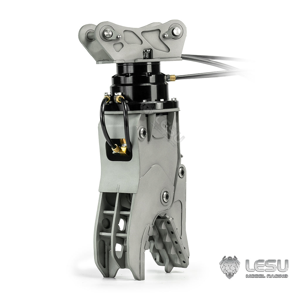 1/14 LESU Hydraulic Crusher Pliers 360 Degree Infinite Rotation for RC Excavator ET35 B0006