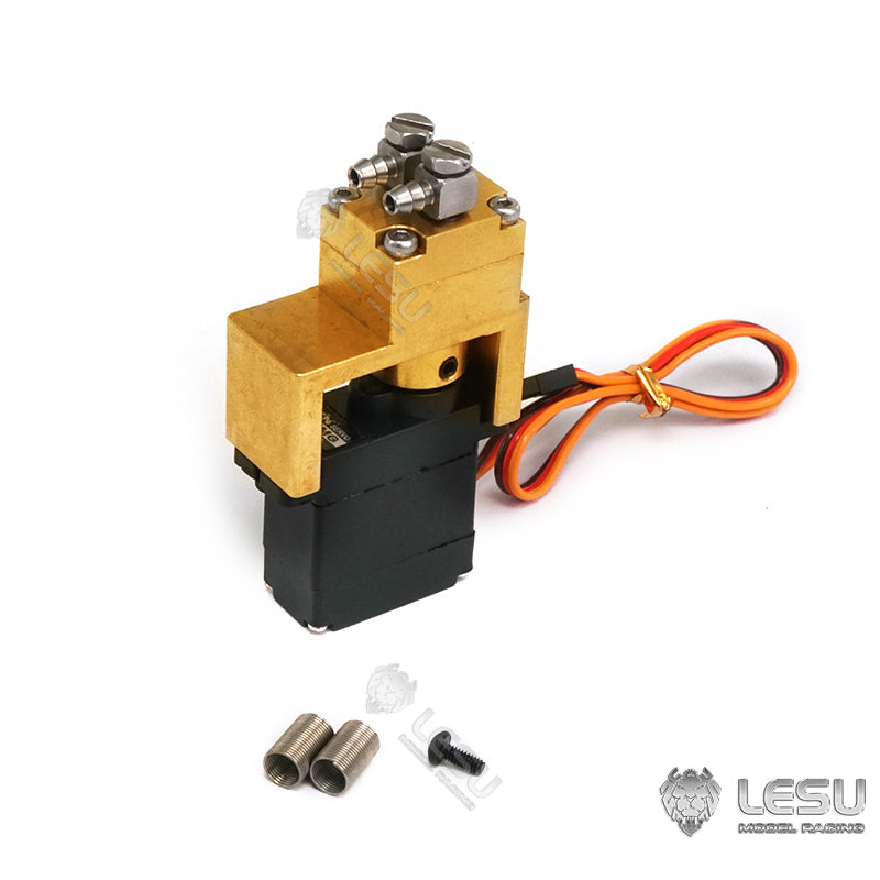 LESU Brushless ESC Hydraulic Pump Set Metal Relief Valve 3CH Connector Suitable for 1/14 RC Dumper Truck Car Model DIY Part