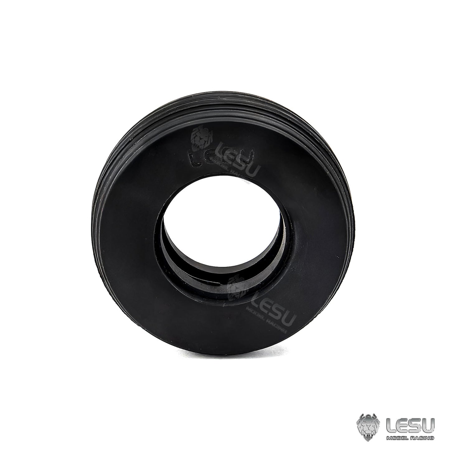 63MM Rubber Rear Wheel Tire for LESU AOUE 225A 1/14 RC Hydraulic Log Loader DIY Model Remote Control Sugarcane Loader Grabber