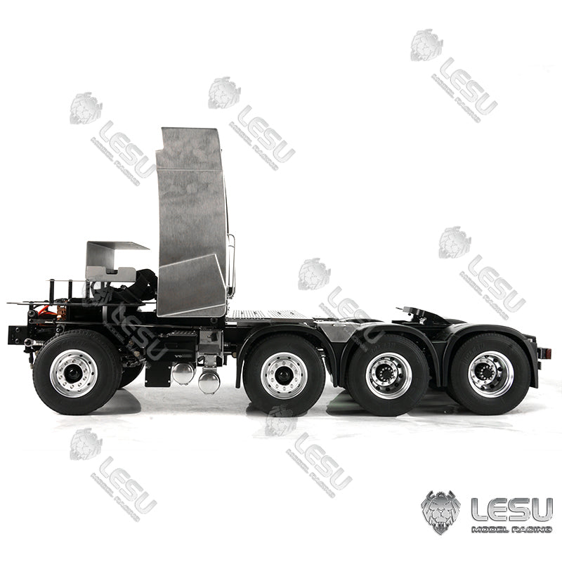 8*8 Metal Chassis W/ Motor ESC for 1/14 Scale Remote Controlled FH16 Tractor Truck Trailer Model W/O Sound Light System ESC