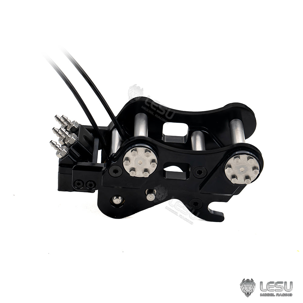 Metal Original Bucket Metal Quick Coupler for LESU 1/14 RC Full Hydraulic Excavator LR960 Remote Control Digger LR956 Model B0027 B0028 B0038 B0040