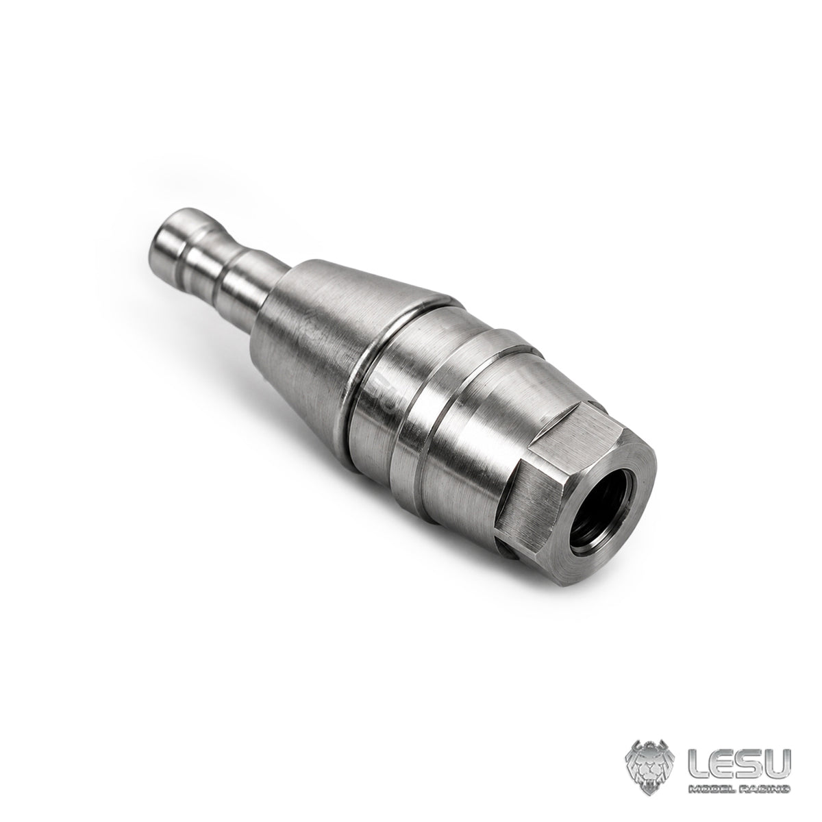 LESU 1/14 Metal Quick Release Coupler Connector M3 External/Internal Thread DIY Parts Fitting for RC Hydraulic Excavator Loader Model