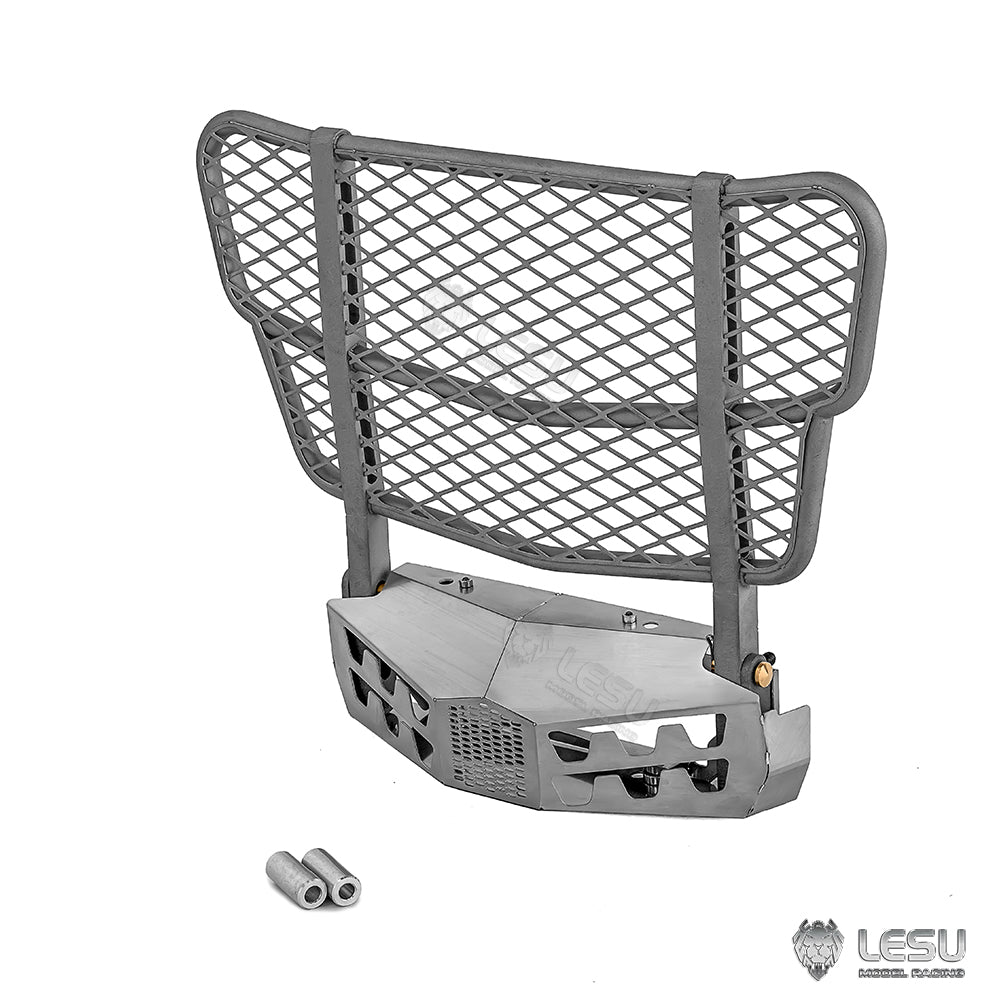 Metal Front Bumper Parts for 1/14 DIY TAMIYA 3363 1851 RC Tractor Truck Radio Controlled Lorry Car 3348 Dumper Model