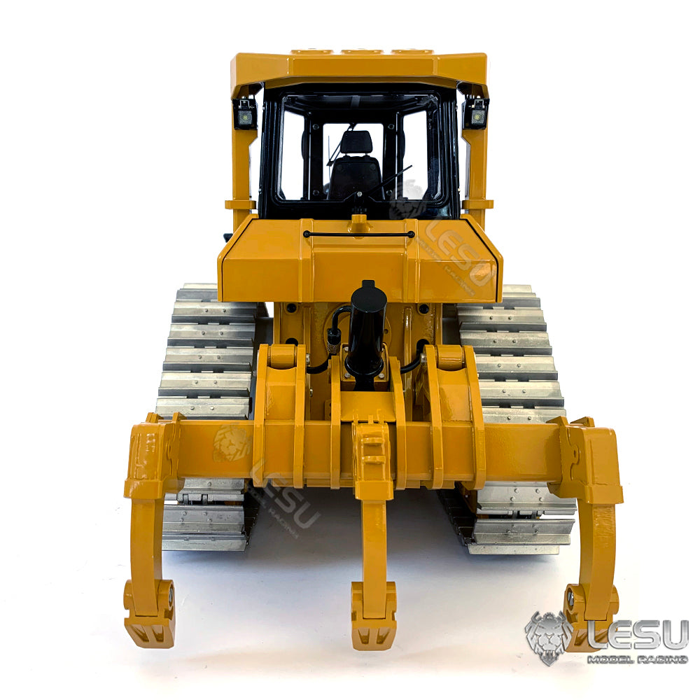 In Stock 1/14 LESU RTR Crawler Dozer Bulldozer RC Painted Assembled Hydraulic Model Aoue-DT60 W/ Motor ESC Light Sound No Controller Battery