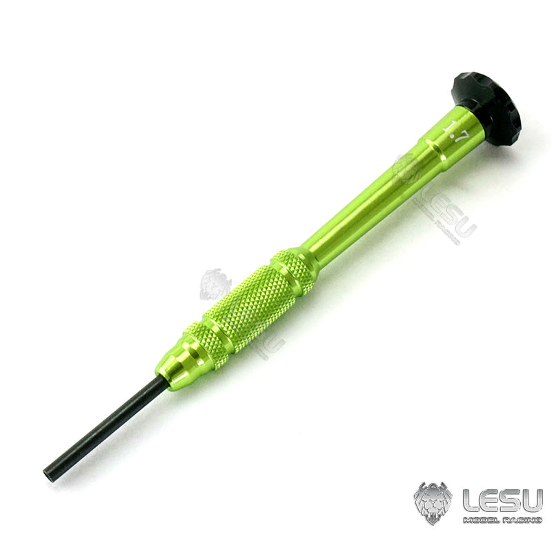 11.11 EXCLUSIVE GIFTS LESU 1.5mm/2.0mm/2.5mm/3.0mm Metal Screw Driver Tool 2.0mm/2.5mm/1.7mm/3.0mm Hexagonal Screwdriver for 1/14 RC Tractor Truck Model