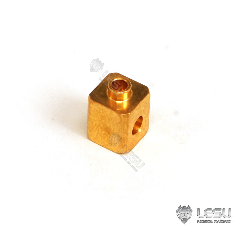 LESU Brass Welding Nozzle DIY Spare Part Suitable for 1/14 Scale Hydraulic RC Truck Loader Excavator Radio Controlled Dumper Model