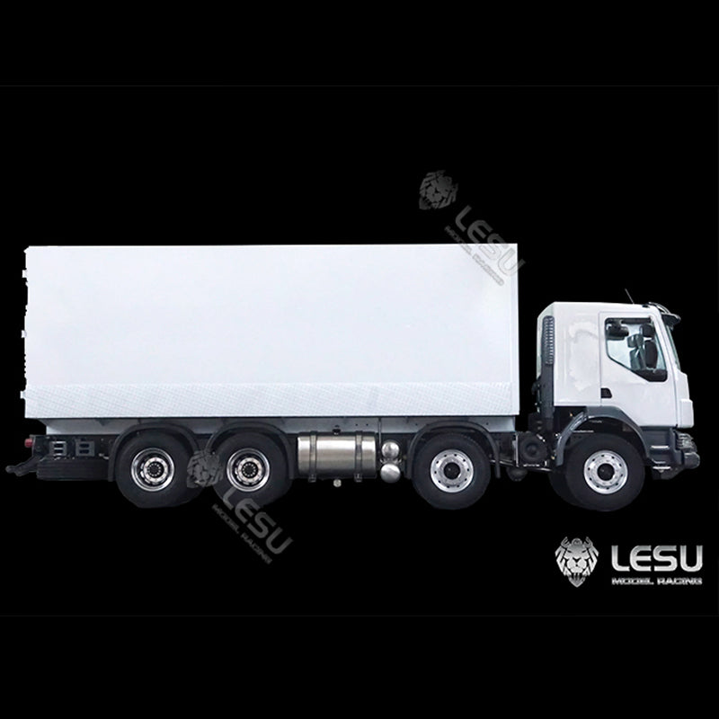 LESU Metal 1:14 RC Fully Enclosed Unpainted Truck VM Remote Control Lorry Vehicle Motor ESC Servo Light System W/O Battery Charger