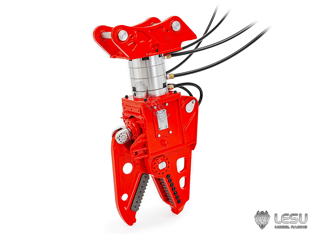 270 Degree Rotatable Hydraulic Metal Shear Clamp for 1/14 LESU RC Hydraulic Excavator LR945 LR956 SK500 PC360 ET26L ZX490 Remote Control Digger Model