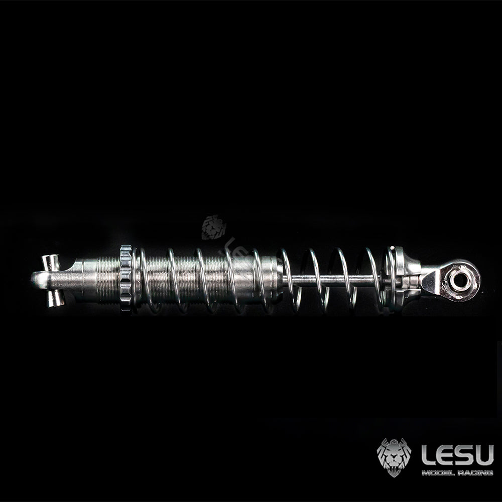 LESU RC Metal Hydraulic Shock Absorber With Length 90mm 80mm Suitable for 1/10 Remote Control Crawler Vehicle Parts Acceories