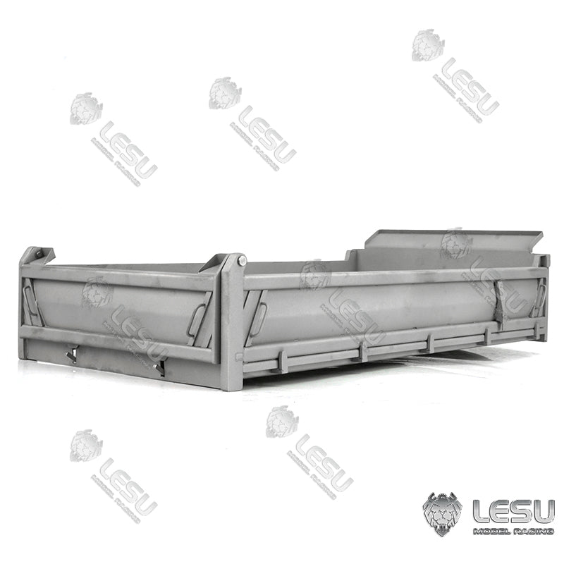 LESU Metal Spare Part Car Hopper Bucket Box Suitable for 1/14 4*4 RC Dumper Radio Controlled 2Axle Truck DIY Vehicle Model