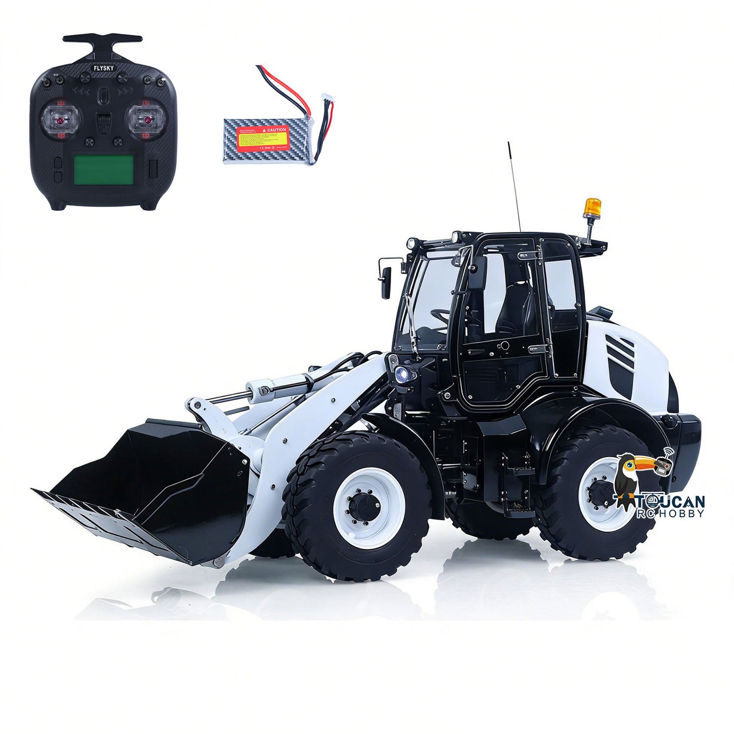 LESU 1/14 Metal Remote Control Hydraulic Loader Aoue WA100M-8 4*4 RC Loading Machine Axle Lock Sound Light Flysky ST8 Radio