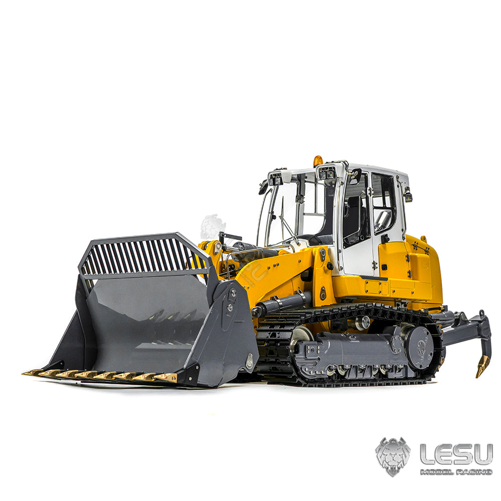 LESU LR636 1/14 Metal Hydraulic RC Loader B0014 with 4CH Reversing Valve Rear Lifting Hook Decal for Engineering Vehicle Enthusiast
