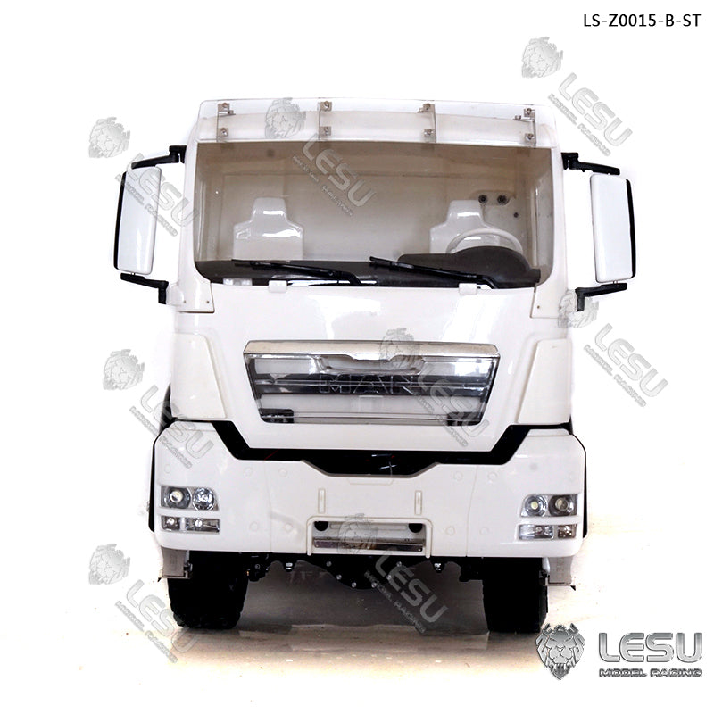 In Stock LESU 1/14 MAN TGS Metal 4*4 Chassis Dumper Truck B Model Light Sound Motor ESC