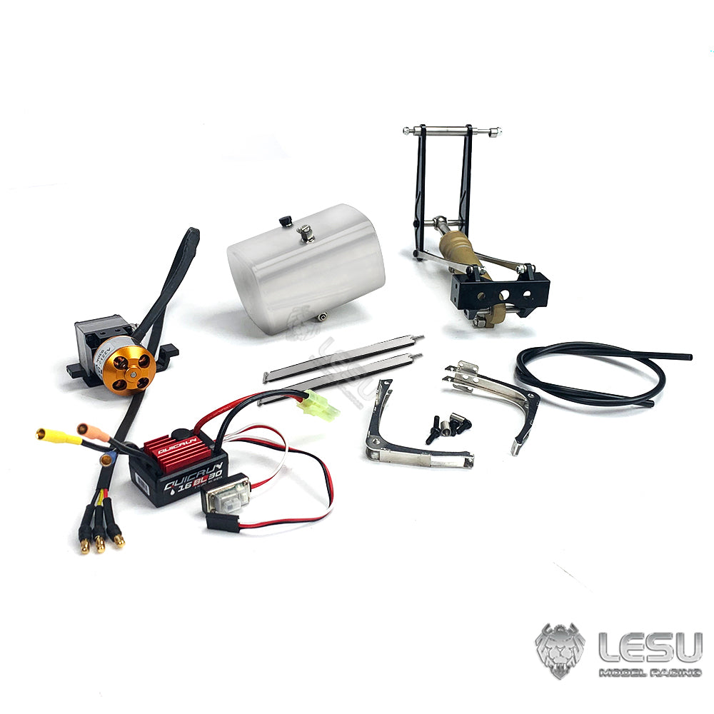 LESU Hydraulic Oil Cylinder System Pump ESC Suitable for 1/14 RC Dumper Truck Radio Control Aircraft Car Model DIY Vehicles