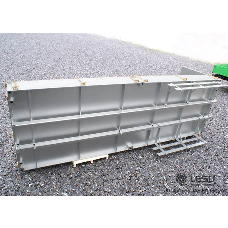 LESU 1/14 RC Truck Parts Metal Bucket 560MM Cabin Parts Side Ladder Shelf for Flatbed Truck Dumper Truck DIY Spare Parts