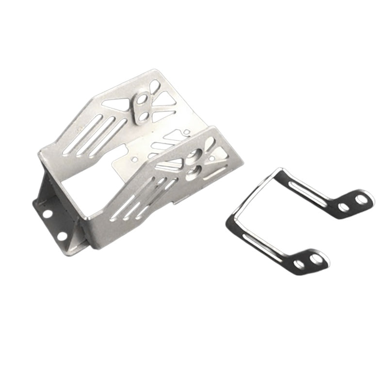 LESU Hydraulic Oil Pump Urea Tank Set Motor ESC Metal Mounting Support Suitable for 1/14 RC Dumper Tipper Truck Upgrade Parts