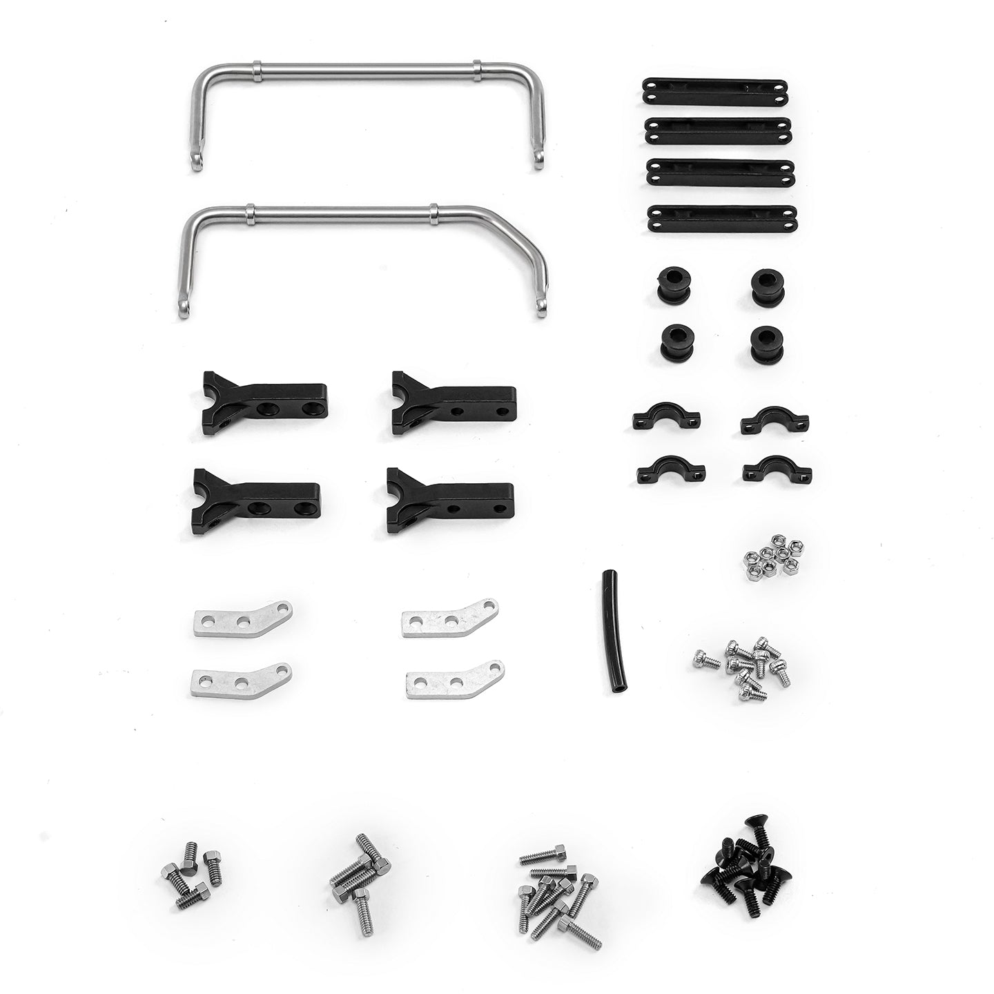 Metal Chassis Front Rear Axle Sway Bar for LESU 1/14 RC Metal Light Truck U4023 AWD Remote Control Off Road Vehicle Model Car