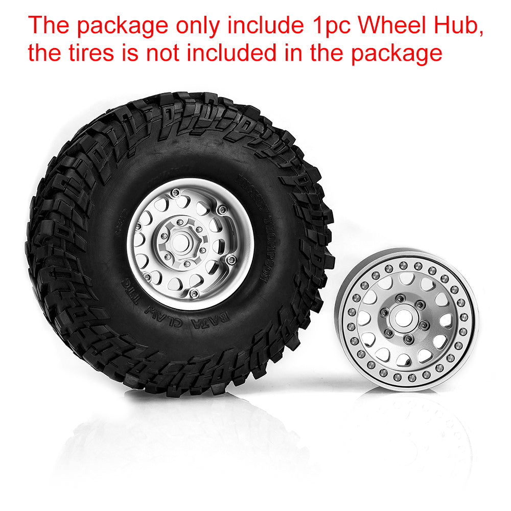 LESU Metal 1.9 Inch Wheel Hub With Connector for Remote Control Off-road Vehicles 1/10 Crawler Car Model Part Accessories