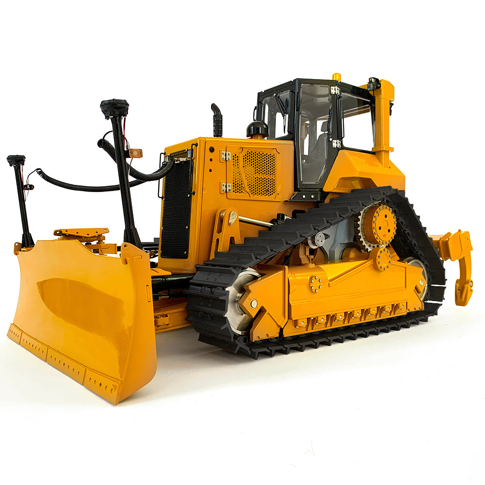 1/14 LESU RTR Crawler Dozer Bulldozer RC Painted Assembled Hydraulic Model Aoue-DT60 W/ Motor ESC Light Sound No Controller Battery