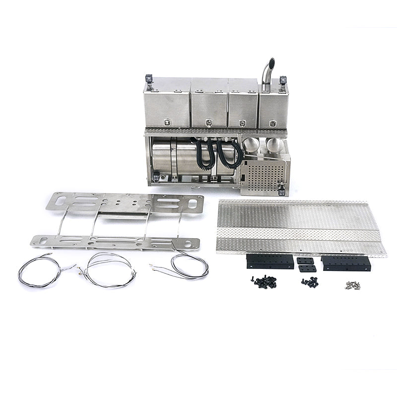 Metal Heavy Equipment Rack For DIY Refit Upgrade TAMIYA LESU 1/14 RC Tractor Truck Remote Control Model