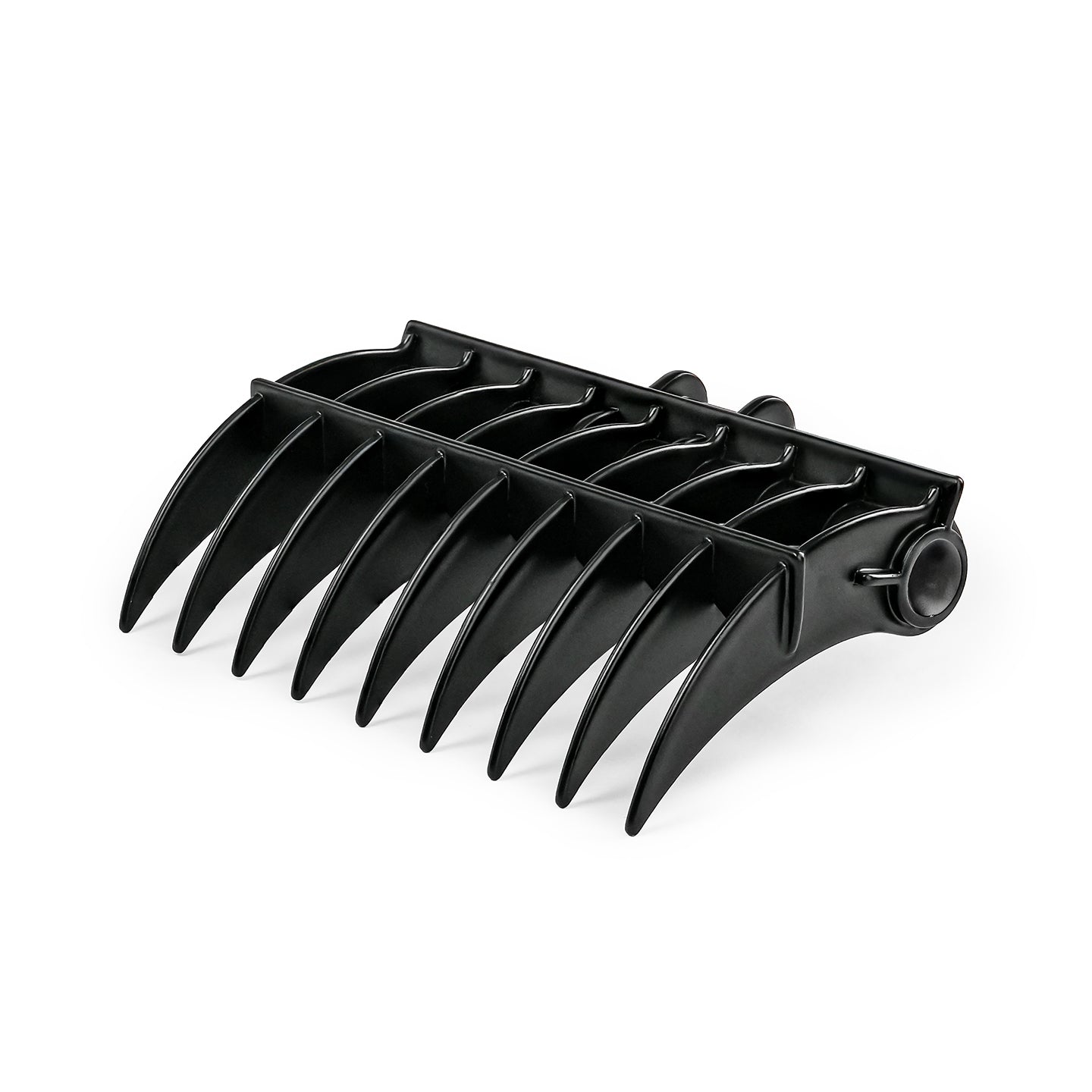 Metal Log Grapple Clamp Leveling Beam Grading Bucket Cultivator Rake Ripper Sieve Bucket for LESU Aoue PC30 B0003 1/14 RC Hydraulic Excavator Remote Control Mini Digger