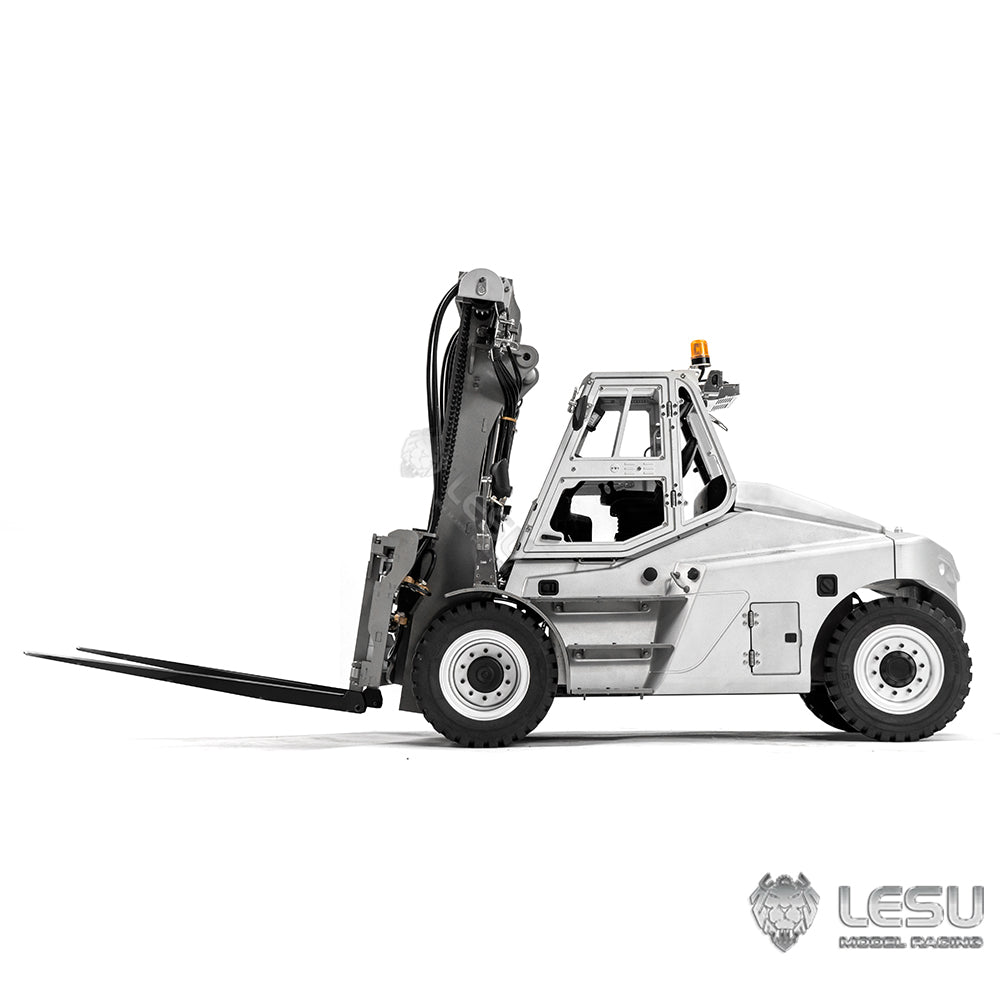 IN STOCK LESU 1/14 Heavy RC Hydraulic Forklift LDH160 Radio Control Truck Model Aoue-LD160S W/ Wooden Pallet Support Light Sound ESC Motor