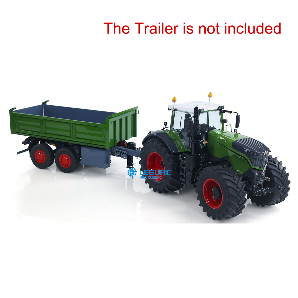 LESU AOUE 1050 Metal 4x4 1/14 RC Tractor Truck Hydraulic Agricultural Vehicles K500 Seedbed Pre-sowing Soil Preparation Machine Frsky XE Lite