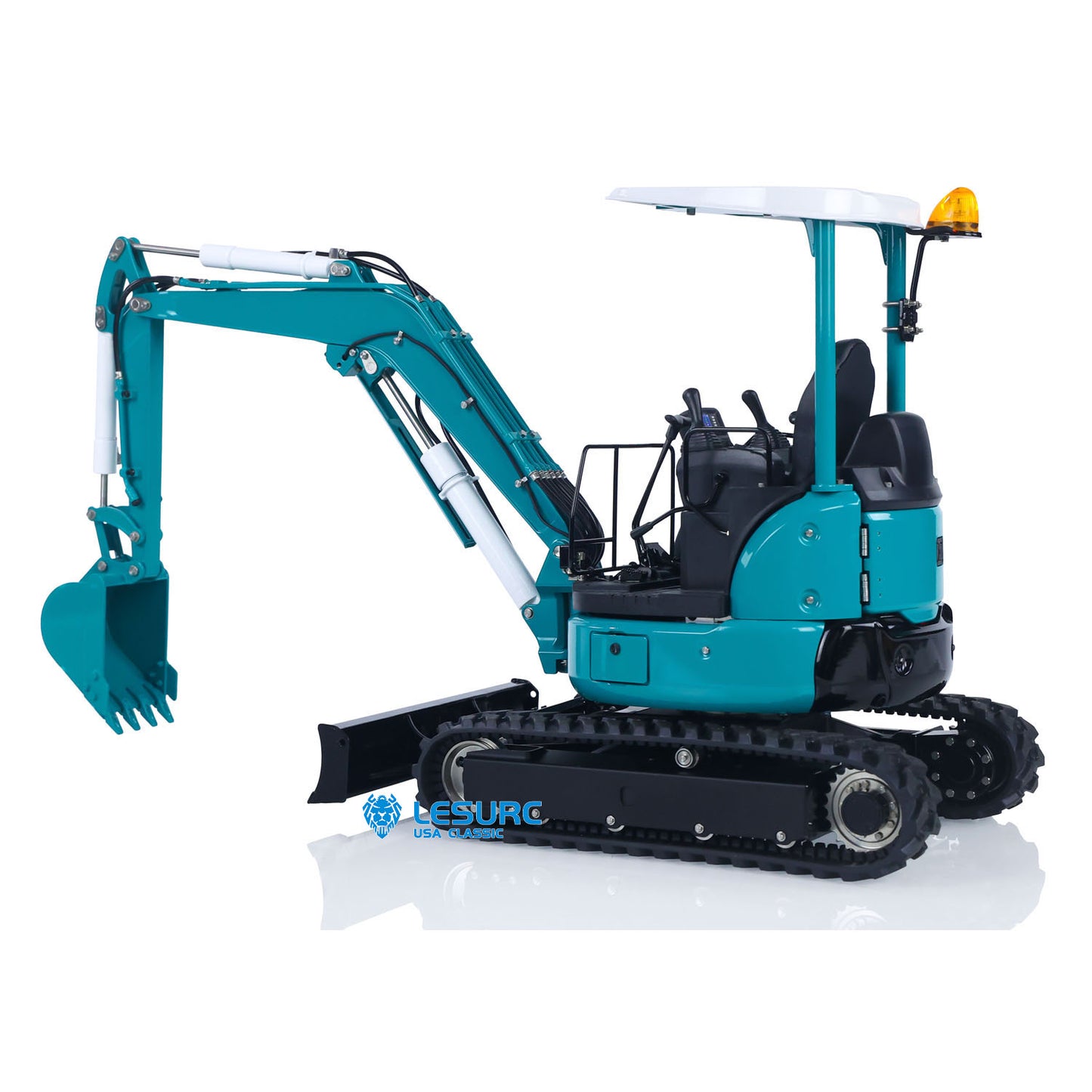 LESU B0003 Upgraded Ver 1/14 PC30 RC Hydraulic Excavator Metal Radio Controlled Digger Model Frsky X14 Radio Sound Light Battery