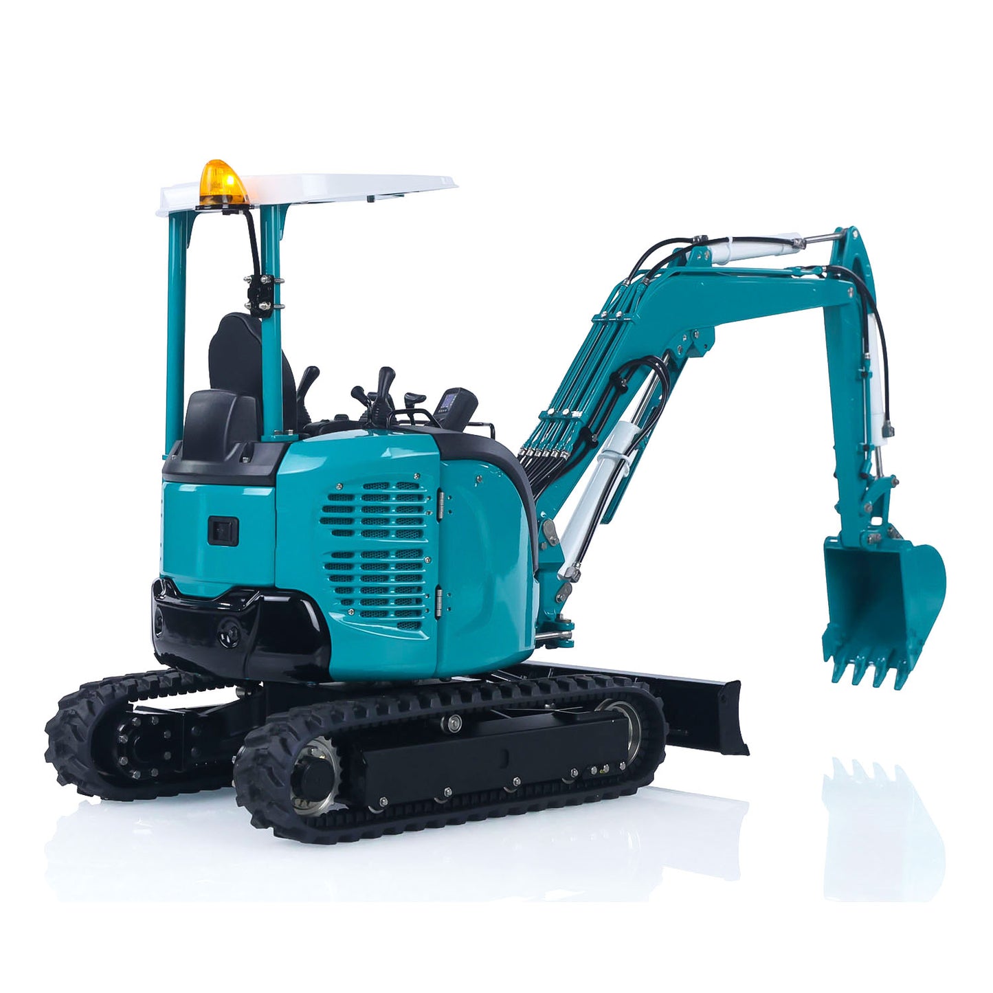 IN Stock LESU PC30 Upgraded Ver 1/14 RC Hydraulic Excavator B0003 Metal Remote Control Digger Model Frsky X14 Radio Sound Light 6CH Valves