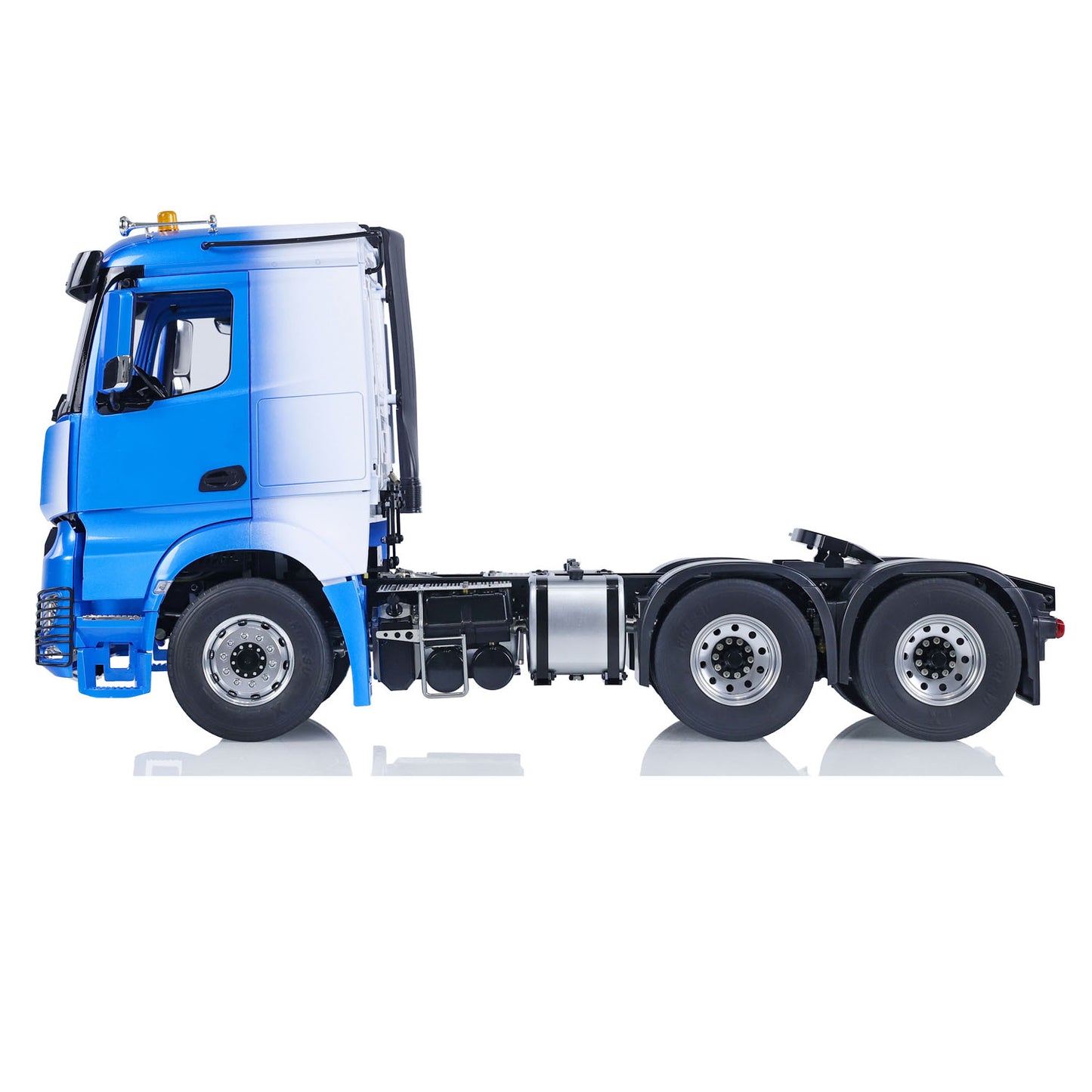 IN STOCK LESU 1/14 RC Tractor Truck 6x6 Metal Chassis Model Radio System 2-speed Gearbox Sounds Lights ESC Motor Servo