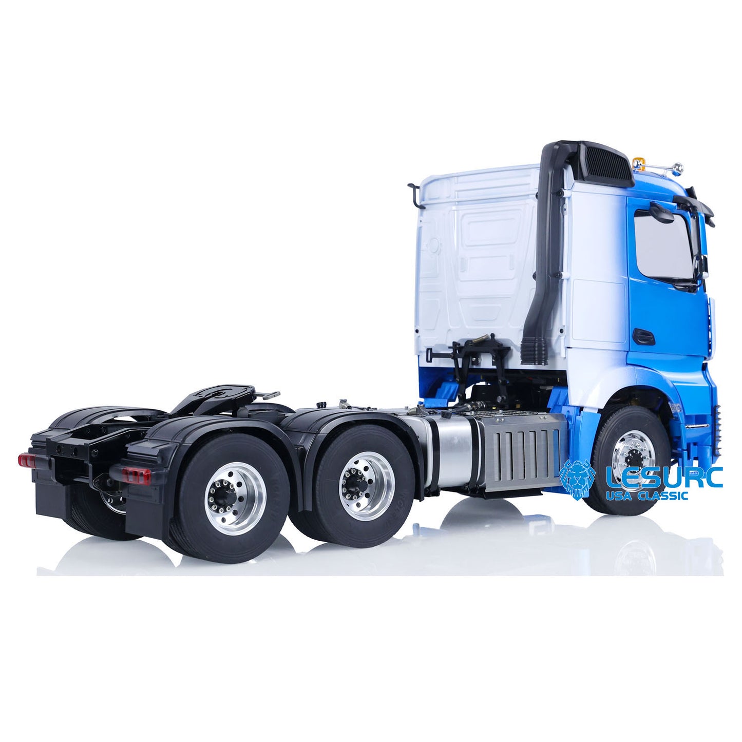 LESU 1/14 6x6 RC Tractor Truck RTR Wireless Controlled Car Painted Assembled Hobby Model Metal Chassis Sounds ESC Motor