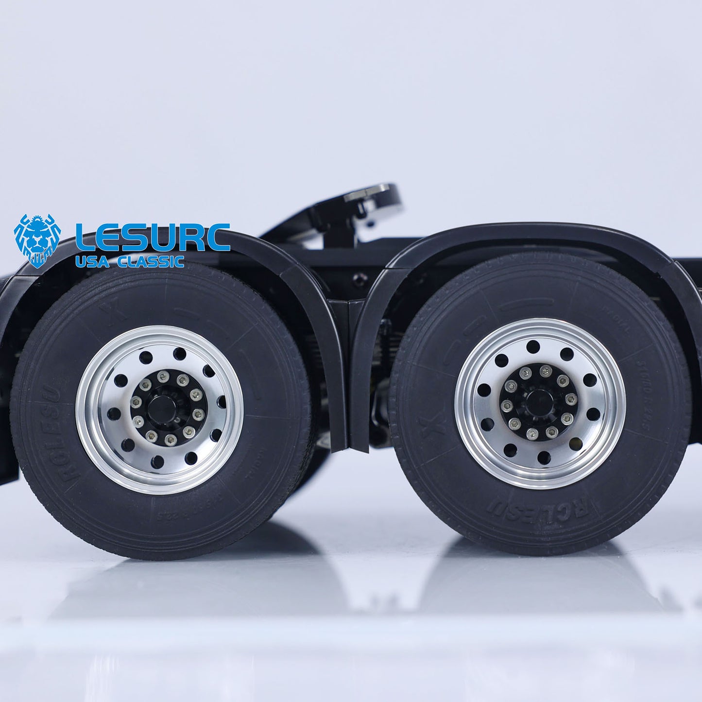 LESU 1/14 6x6 RC Tractor Truck RTR Wireless Controlled Car Painted Assembled Hobby Model Metal Chassis Sounds ESC Motor