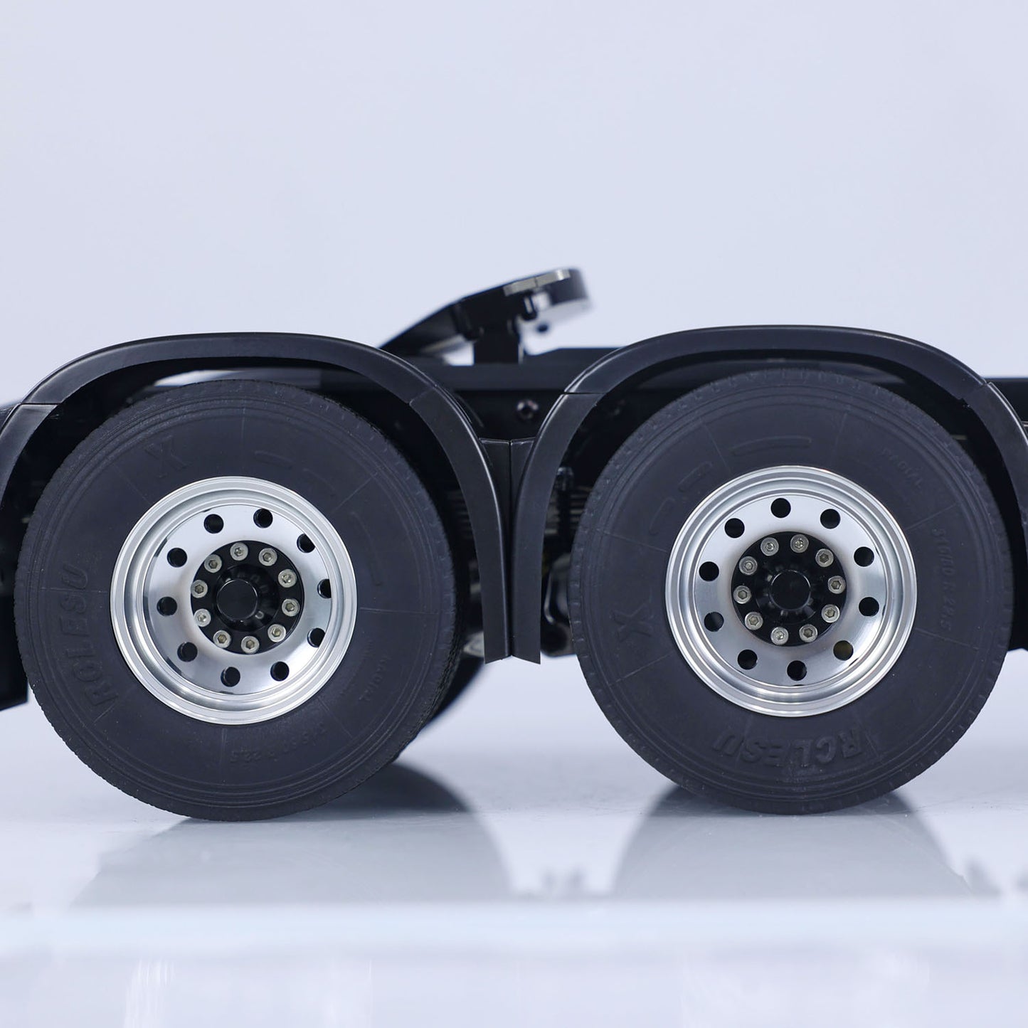 IN STOCK LESU 1/14 RC Tractor Truck 6x6 Metal Chassis Model Radio System 2-speed Gearbox Sounds Lights ESC Motor Servo