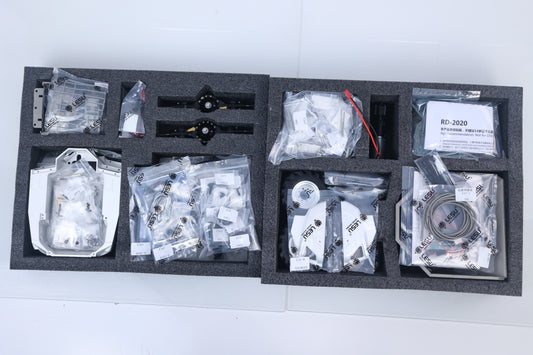 LESU 1/14 Scale 4*4 6MDX Remote Controlled Hydraulic Articulated Dump Truck Kits Differential Lock Axles Sound Light System